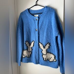 Maeve wool bunny sweater